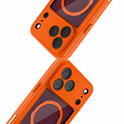 iPhone 18 Pro Max | Full Body Waterproof Orange Case