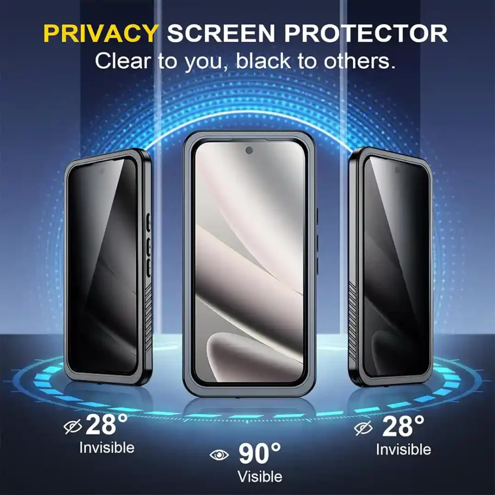 Google Pixel 10 Pro XL Waterproof Shockproof And Lifeproof Case built in screen protector