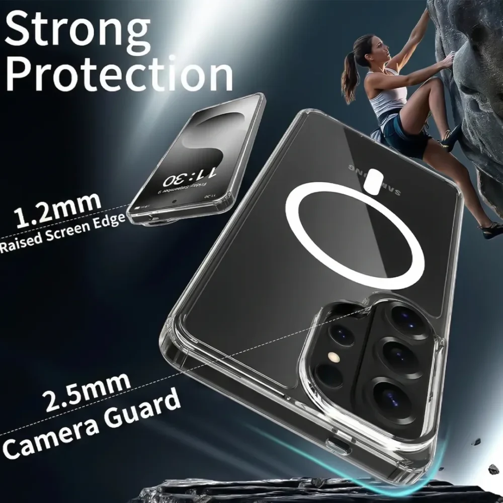 Samsung galaxg s26 ultra Transparent Case shockproof