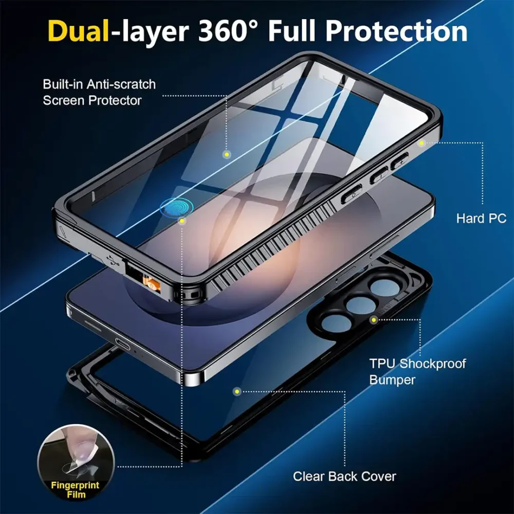 CORAL CASE Samsung Galaxy S26 Ultra Full-Body IP68 Waterproof Case – Lifeproof