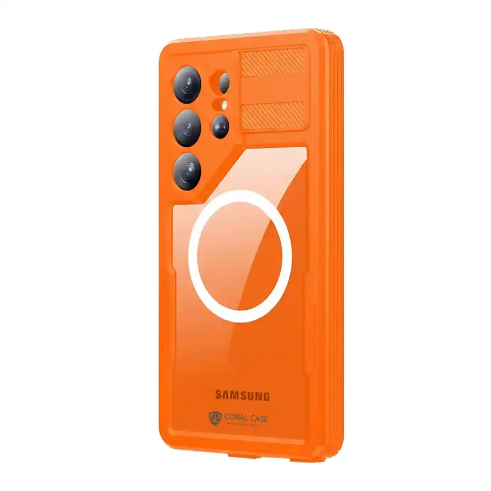 Galaxy Waterproof Cases Orange